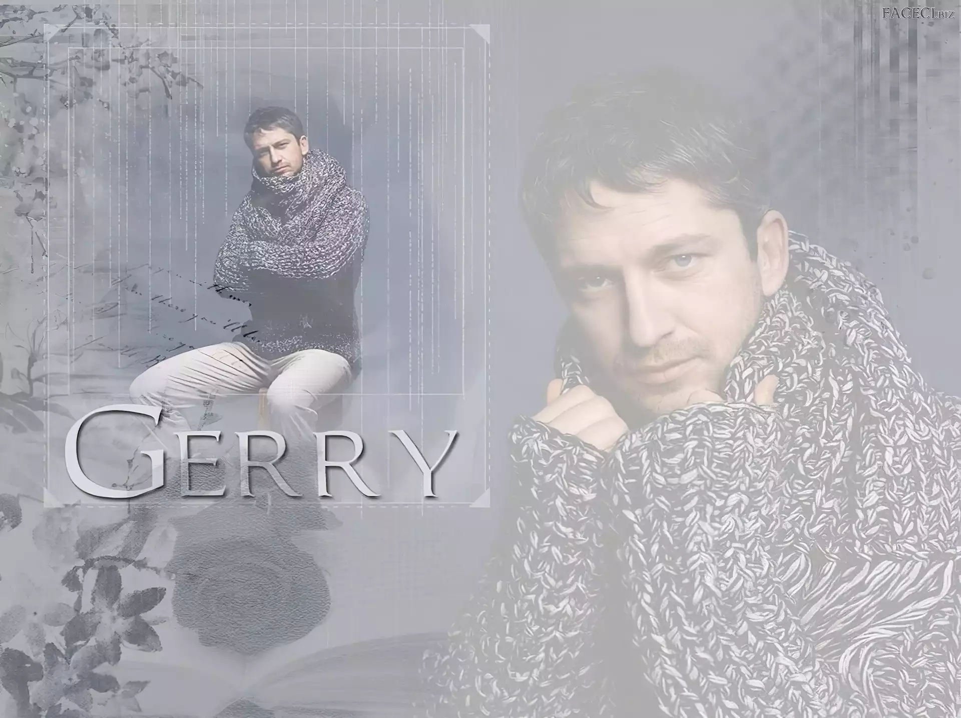 sweter, Gerard Butler