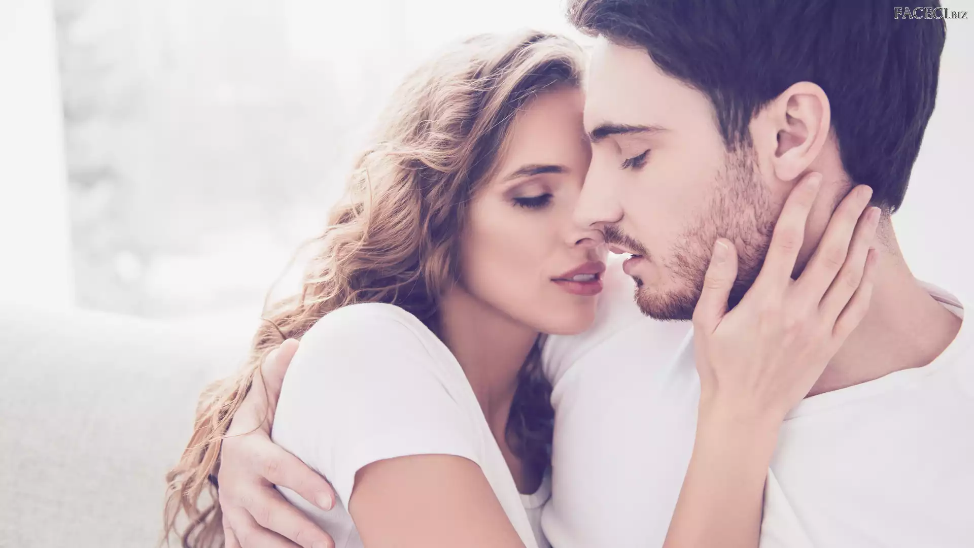 Kobieta, Para, Mężczyzna, Przytulona